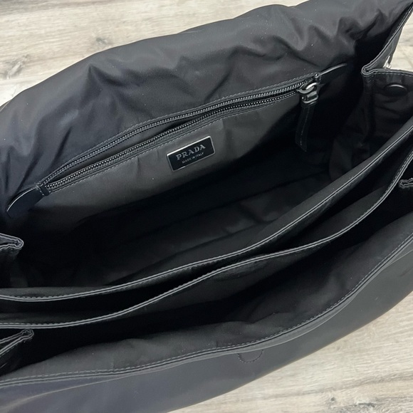 Prada Re-Nylon Large Flap Padded Shoulder Bag - Picture 11 of 16